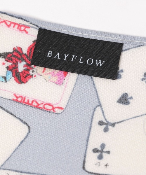 BAYFLOW（ベイフロー）の「BFモチーフハンカチ2 50×50（タオル・レディース・ブラック/カーキ/ブルー/グリーン・0）」の13枚目の写真