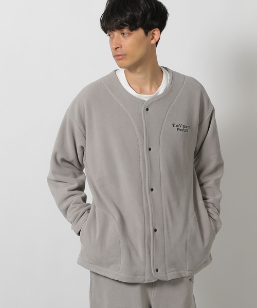 LAKOLE（ラコレ）の「ストレッチボアフリースジャケット＜PARK by LAKOLE＞ / 151352（ブルゾン・メンズ・ブラック/ライトグレー/ブラウン・MEDIUM/LARGE）」の7枚目の写真