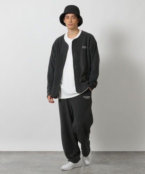 LAKOLE（ラコレ）の「ストレッチボアフリースジャケット＜PARK by LAKOLE＞ / 151352（ブルゾン・メンズ・ブラック/ライトグレー/ブラウン・MEDIUM/LARGE）」の4枚目の写真