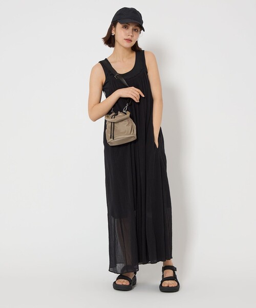 green label relaxing(グリーンレーベルリラクシング)の「MINI ハッスイ ドロスト 2WAY バッグ -はっ水-(ショルダーバッグ・レディース・ブラック/オフホワイト/ネイビー/モカ/ロイヤルブルー/ブラウン/グレー系/その他2・FREE)」の12枚目の写真