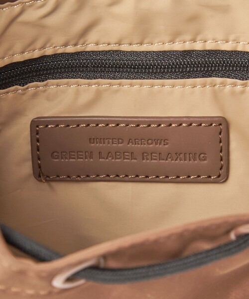 green label relaxing（グリーンレーベルリラクシング）の「MINI ハッスイ ドロスト 2WAY バッグ -はっ水-（ショルダーバッグ・レディース・ブラック/オフホワイト/ネイビー/モカ/ロイヤルブルー/ブラウン/グレー系/その他2・FREE）」の13枚目の写真