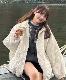 Cham. | ノルディック柄フーディ付きニット(ニット/セーター)