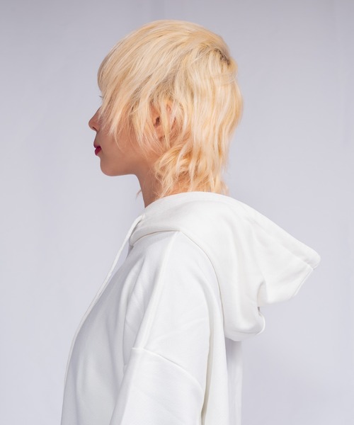 Alite cloth(アリーテクロス)の「ワンポイントプリントチュニック(スウェット・レディース・ブラック/ネイビー/ピンク/ホワイト・L/M)」の11枚目の写真