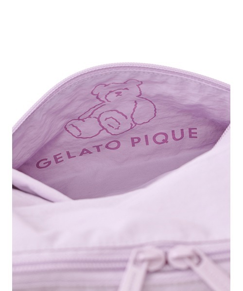 gelato pique(ジェラートピケ)の「キャリーオンバック(トートバッグ・レディース・オフホワイト/ラベンダー/ネイビー・FREE)」の11枚目の写真