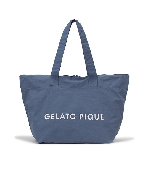 gelato pique(ジェラートピケ)の「キャリーオンバック(トートバッグ・レディース・オフホワイト/ラベンダー/ネイビー・FREE)」の17枚目の写真