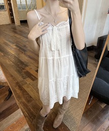 aimoha | エンブロイダリーレースキャミソールワンピース(ワンピース)