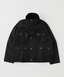 Barbour (バブアー) Heritage+ Modified Dryfly ワックスコットン ブルゾン