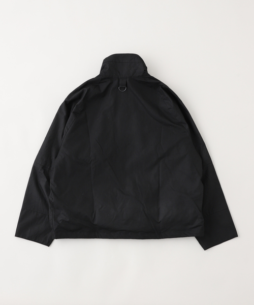 Barbour(バブアー)の「Barbour (バブアー) Heritage+ Modified Dryfly ワックスコットン ブルゾン(その他アウター・メンズ・ブラック・SMALL/MEDIUM/LARGE)」の2枚目の写真
