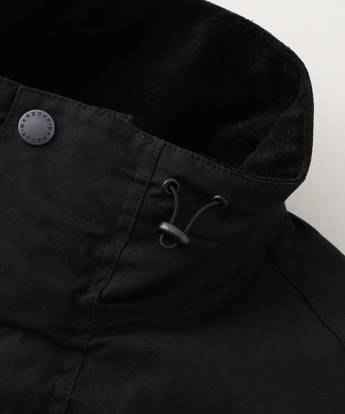 Barbour(バブアー)の「Barbour (バブアー) Heritage+ Modified Dryfly ワックスコットン ブルゾン(その他アウター・メンズ・ブラック・SMALL/MEDIUM/LARGE)」の3枚目の写真