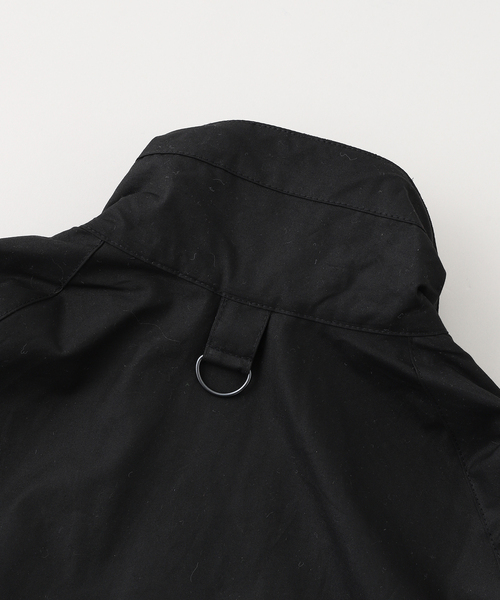 Barbour(バブアー)の「Barbour (バブアー) Heritage+ Modified Dryfly ワックスコットン ブルゾン(その他アウター・メンズ・ブラック・SMALL/MEDIUM/LARGE)」の6枚目の写真