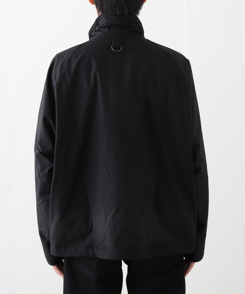 Barbour(バブアー)の「Barbour (バブアー) Heritage+ Modified Dryfly ワックスコットン ブルゾン(その他アウター・メンズ・ブラック・SMALL/MEDIUM/LARGE)」の10枚目の写真
