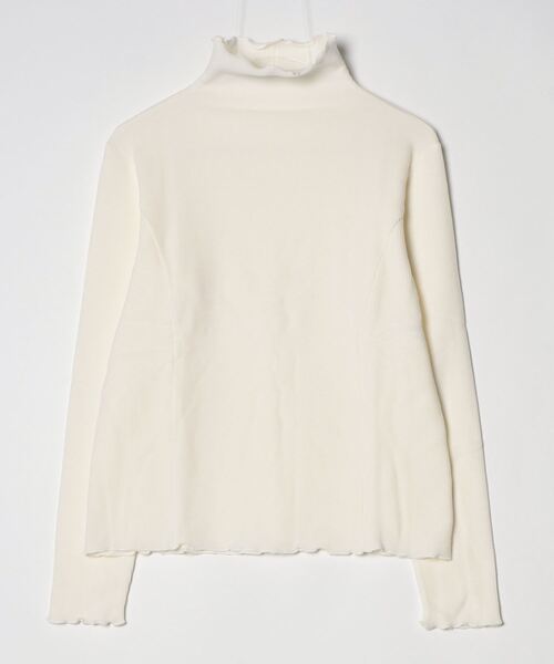 Gabardine K.T（ギャバジンケーティー）の「【アンサンブル対応】ニットコール カットソー（Tシャツ/カットソー・レディース・ライラック/グレー/ライトグレー/ブラック/オフホワイト・7号/9号/11号）」の2枚目の写真