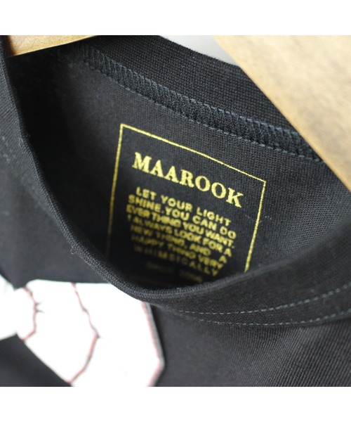 maarook(マルーク)の「天竺プレッピーストライプリボンTシャツ(Tシャツ/カットソー・キッズ・パープル/ブラック・140cm/150cm/160cm)」の8枚目の写真