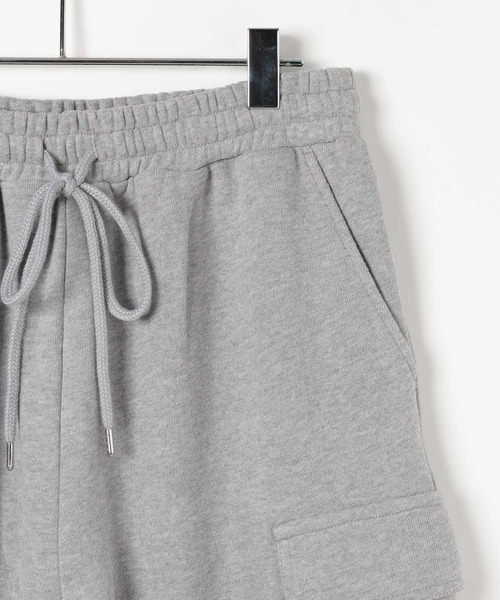 3.3 Field Trip （3.3フィールドトリップ）の「3.3 Field Trip／カーゴスウェットパンツ（カーゴパンツ・メンズ・ブラック/グレー・FREE）」の17枚目の写真