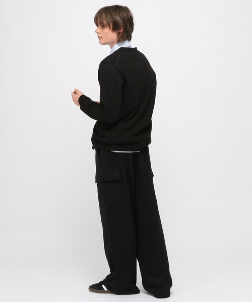 3.3 Field Trip （3.3フィールドトリップ）の「3.3 Field Trip／カーゴスウェットパンツ（カーゴパンツ・メンズ・ブラック/グレー・FREE）」の4枚目の写真