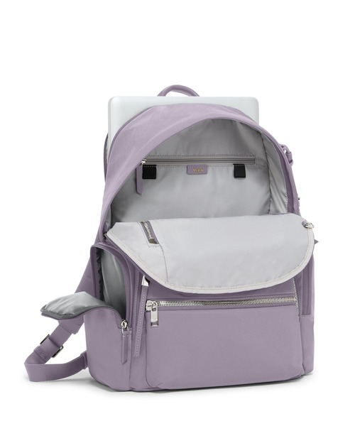 TUMI(トゥミ)の「VOYAGEUR 「セリーナ」バックパック(A4/PC15インチまで対応)(バックパック/リュック・レディース・ラベンダー・FREE)」の4枚目の写真