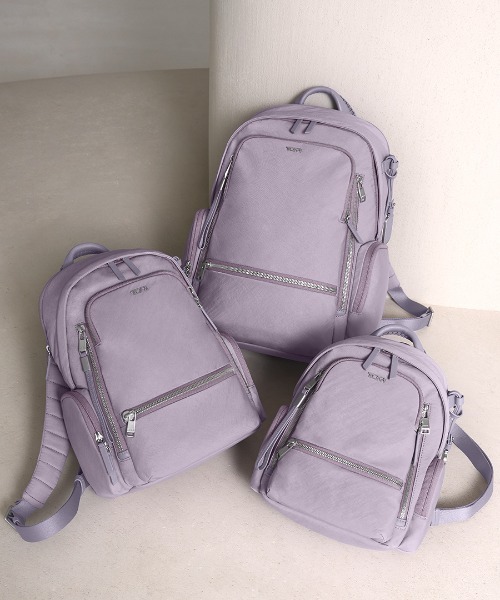 TUMI(トゥミ)の「VOYAGEUR 「セリーナ」バックパック(A4/PC15インチまで対応)(バックパック/リュック・レディース・ラベンダー・FREE)」の9枚目の写真