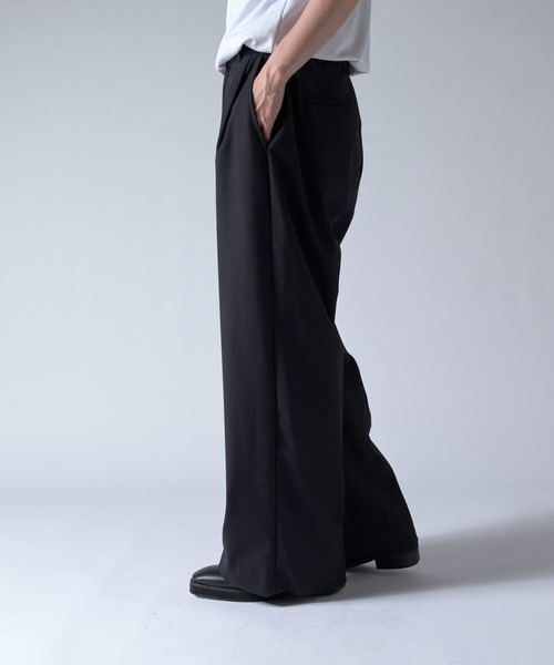Lui's（ルイス）の「ウォッシャブル 2タックワイドパンツ（その他パンツ・メンズ・ブラック/ブラウン・S/M）」の18枚目の写真