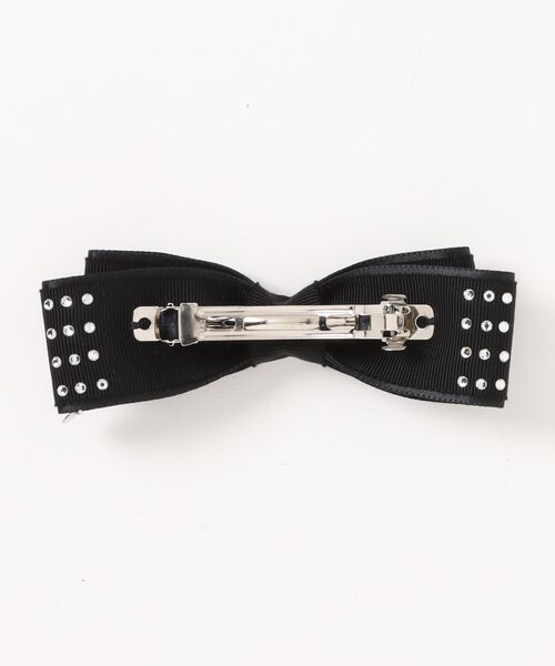Chapeau d' O Rose Ribbon Barrette | FREE(99) BLACK (01