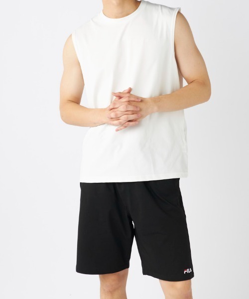 FILA（フィラ）の「【水陸両用】タンクトップ（タンクトップ・メンズ・ホワイト/ネイビー/ブラック・X-LARGE/LARGE/MEDIUM）」の18枚目の写真