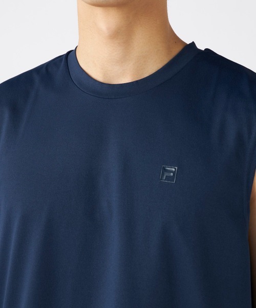FILA（フィラ）の「【水陸両用】タンクトップ（タンクトップ・メンズ・ホワイト/ネイビー/ブラック・X-LARGE/LARGE/MEDIUM）」の6枚目の写真