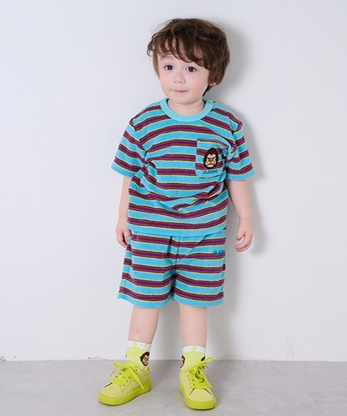 XLARGE KIDS（エクストララージキッズ）の「メランジカラーショートソックス（ソックス/靴下・キッズ・グリーン/イエロー/オレンジ・13-15cm/15-17cm/17-19cm/19-21cm）」の8枚目の写真