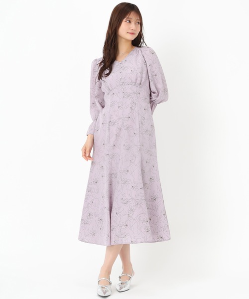 試着のみ★即完売カラー❤ 刺繍 メッシュマルチフラワーワンピース フラワー刺繍マルチカラーワンピース | ITEM CATEGORY,DRESS