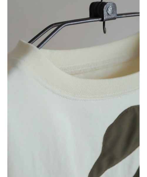 tシャツ フラワーパッチワーク　ハーフスリーブP/O レディース セール】フラワーパッチワーク ハーフスリーブP/O（Tシャツ