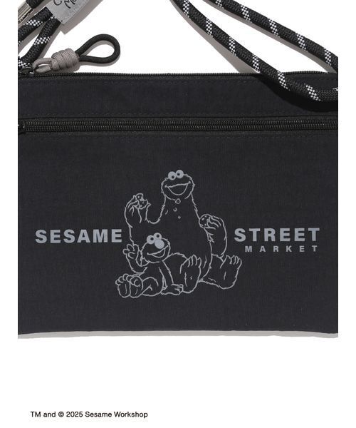 SESAME STREET(セサミストリート)の「サコッシュ ショルダーバッグ(ショルダーバッグ・レディース・ベージュ/ピンク/パープル/オレンジ/グリーン/ブラック・FREE)」の16枚目の写真