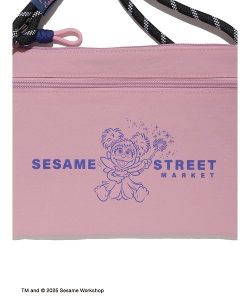 SESAME STREET(セサミストリート)の「サコッシュ ショルダーバッグ(ショルダーバッグ・レディース・ベージュ/ピンク/パープル/オレンジ/グリーン/ブラック・FREE)」の20枚目の写真