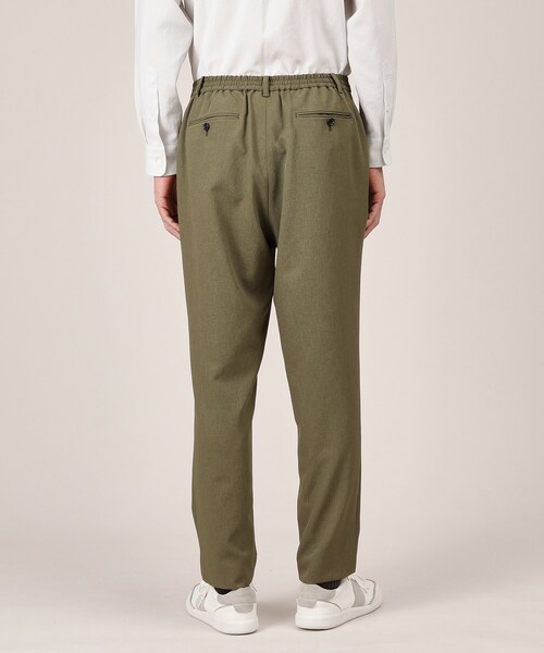 TAKEO KIKUCHI(タケオキクチ)の「【多機能】リネンライクカルゼ イージーパンツ(スラックス・メンズ・ブラウン系その他/ブルー系その他/カーキ/サンドベージュ/ブルー系その他2/カーキ系・05/01/02/03/04)」の10枚目の写真