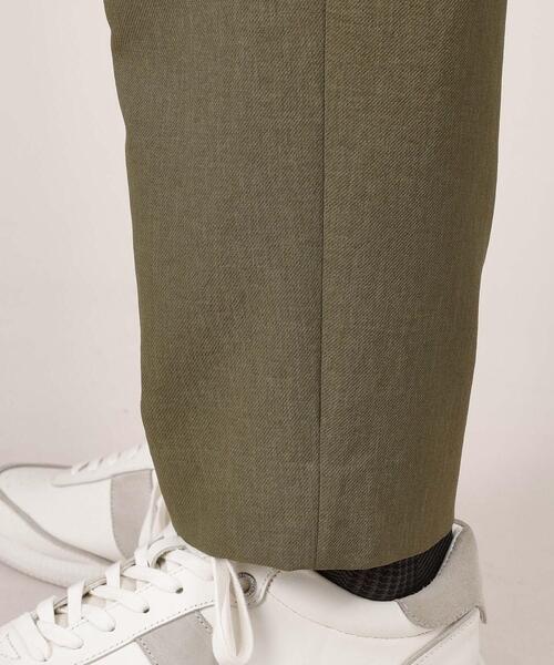TAKEO KIKUCHI(タケオキクチ)の「【多機能】リネンライクカルゼ イージーパンツ(スラックス・メンズ・ブラウン系その他/ブルー系その他/カーキ/サンドベージュ/ブルー系その他2/カーキ系・05/01/02/03/04)」の14枚目の写真
