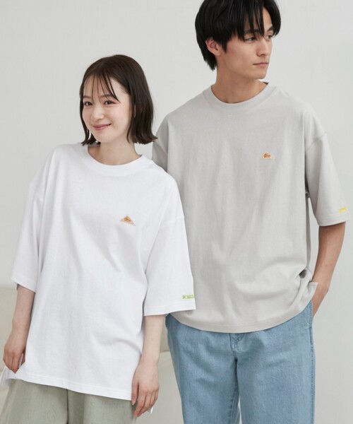 KELTY（ケルティ）の「KELTY（ケルティ）別注ワンポイントロゴTシャツ（Tシャツ/カットソー・メンズ・ライトグレー/ブラック/ホワイト・L/M）」の4枚目の写真