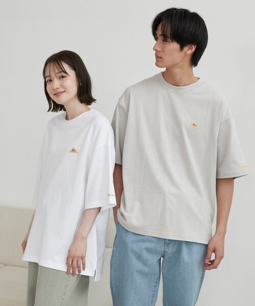 KELTY（ケルティ）の「KELTY（ケルティ）別注ワンポイントロゴTシャツ（Tシャツ/カットソー・メンズ・ライトグレー/ブラック/ホワイト・L/M）」の5枚目の写真
