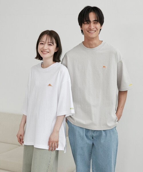 KELTY（ケルティ）の「KELTY（ケルティ）別注ワンポイントロゴTシャツ（Tシャツ/カットソー・メンズ・ライトグレー/ブラック/ホワイト・L/M）」の6枚目の写真
