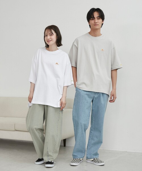 KELTY（ケルティ）の「KELTY（ケルティ）別注ワンポイントロゴTシャツ（Tシャツ/カットソー・メンズ・ライトグレー/ブラック/ホワイト・L/M）」の7枚目の写真