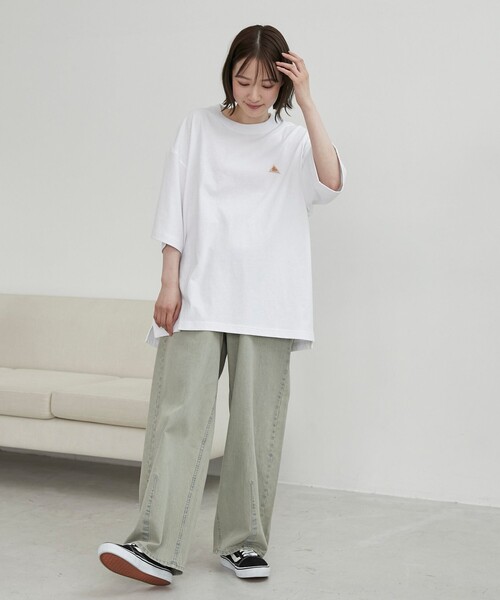 KELTY（ケルティ）の「KELTY（ケルティ）別注ワンポイントロゴTシャツ（Tシャツ/カットソー・メンズ・ライトグレー/ブラック/ホワイト・L/M）」の12枚目の写真