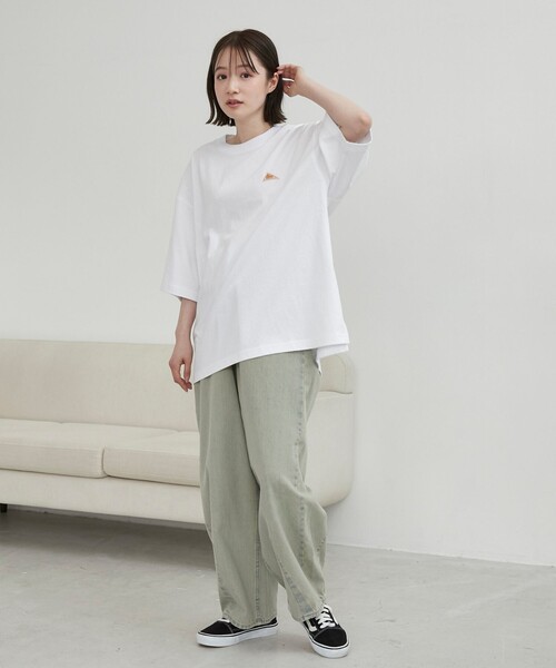 KELTY（ケルティ）の「KELTY（ケルティ）別注ワンポイントロゴTシャツ（Tシャツ/カットソー・メンズ・ライトグレー/ブラック/ホワイト・L/M）」の14枚目の写真