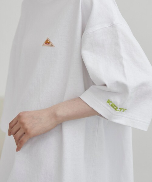 KELTY（ケルティ）の「KELTY（ケルティ）別注ワンポイントロゴTシャツ（Tシャツ/カットソー・メンズ・ライトグレー/ブラック/ホワイト・L/M）」の16枚目の写真