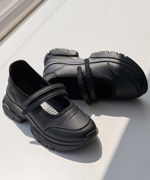 apres jour clair（アプレジュールクレア）の「【apres jour clair】バレエスニーカー【ZOZOTOWN限定アイテム】（パンプス・レディース・ブラック・MEDIUM/SMALL/LARGE/X-LARGE）」の6枚目の写真