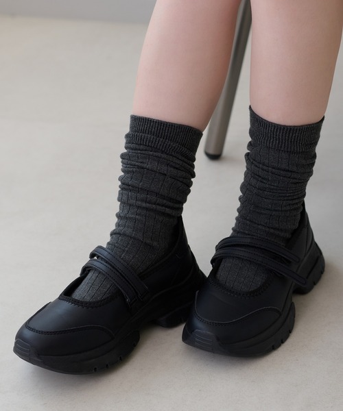 apres jour clair（アプレジュールクレア）の「【apres jour clair】バレエスニーカー【ZOZOTOWN限定アイテム】（パンプス・レディース・ブラック・MEDIUM/SMALL/LARGE/X-LARGE）」の8枚目の写真