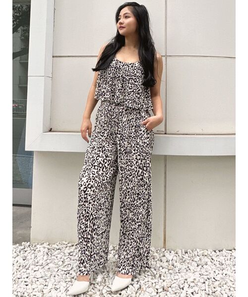 GYDA（ジェイダ）の「サテンプリーツワイドパンツ【SETUP着用可】（その他パンツ・レディース・その他1/ベージュ/ライトグレー/ブラック・FREE）」の20枚目の写真