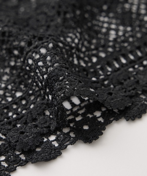 ROPE' PICNIC（ロペピクニック）の「フロントボタンレースジレベスト/リンクコーデ（ベスト・レディース・ホワイト/ブラック・FREE）」の16枚目の写真