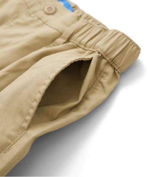 GLAZOS（グラソス）の「【大人向けサイズあり】綿ポリストレッチツイル・タックパンツ（その他パンツ・キッズ・ベージュ/ブラック/カーキ・LL/L/M/S）」の20枚目の写真