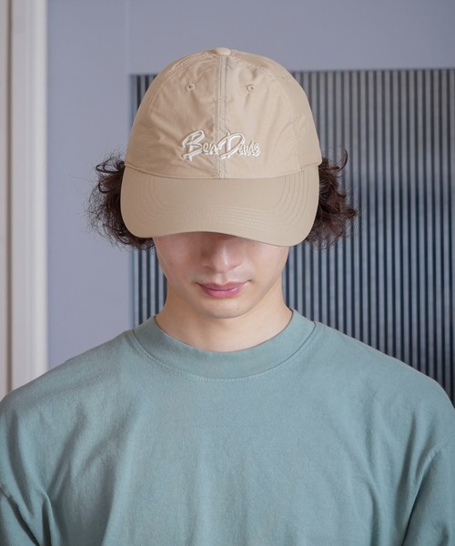 BEN DAVIS(ベンデイビス)の「【BEN DAVIS/ベンデイビス】【COOLMAXで蒸れない・涼しい】ワイドブリムキャップ UVカット対応 接触冷感・吸水速乾(キャップ・メンズ・チャコールグレー/ブラック/ベージュ・FREE)」の3枚目の写真