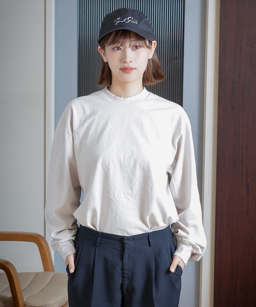 BEN DAVIS(ベンデイビス)の「【BEN DAVIS/ベンデイビス】【COOLMAXで蒸れない・涼しい】ワイドブリムキャップ UVカット対応 接触冷感・吸水速乾(キャップ・メンズ・チャコールグレー/ブラック/ベージュ・FREE)」の4枚目の写真