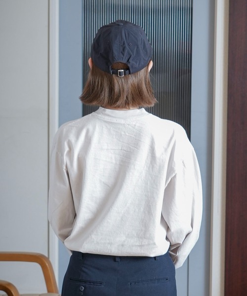 BEN DAVIS(ベンデイビス)の「【BEN DAVIS/ベンデイビス】【COOLMAXで蒸れない・涼しい】ワイドブリムキャップ UVカット対応 接触冷感・吸水速乾(キャップ・メンズ・チャコールグレー/ブラック/ベージュ・FREE)」の6枚目の写真