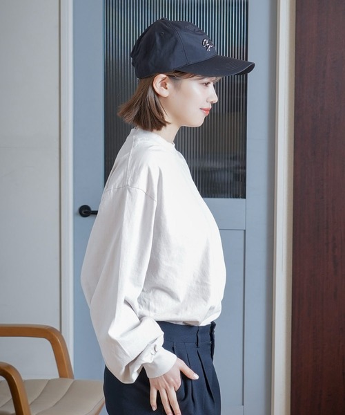 BEN DAVIS(ベンデイビス)の「【BEN DAVIS/ベンデイビス】【COOLMAXで蒸れない・涼しい】ワイドブリムキャップ UVカット対応 接触冷感・吸水速乾(キャップ・メンズ・チャコールグレー/ブラック/ベージュ・FREE)」の7枚目の写真