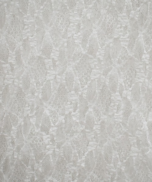 Reurie'（レウリィ）の「レースシアートップス／lace sheer top(ayaka select)長袖 きれいめ シンプル ベーシック モード 韓国（キャミソール・レディース・ホワイト・FREE）」の8枚目の写真