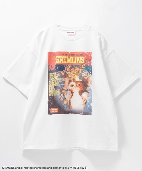 Mac-House(マックハウス)の「【GREMLINS/グレムリン】 ムービーポスターTシャツ(Tシャツ/カットソー・メンズ・ホワイト/ブラウン/チャコールグレー/ブラック・M/L/XL)」の5枚目の写真